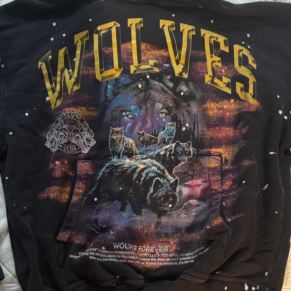Darc Sport Wolves Forever Graphic Hoodie